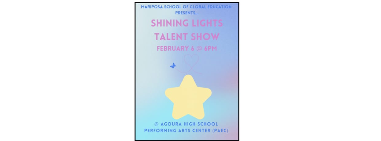 Mariposa presents SHINING LIGHTS TALENT SHOW