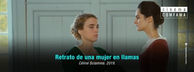 Retrato de una mujer en llamas