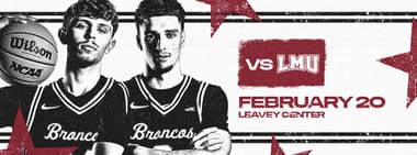 Santa Clara Men's Basketball vs LMU