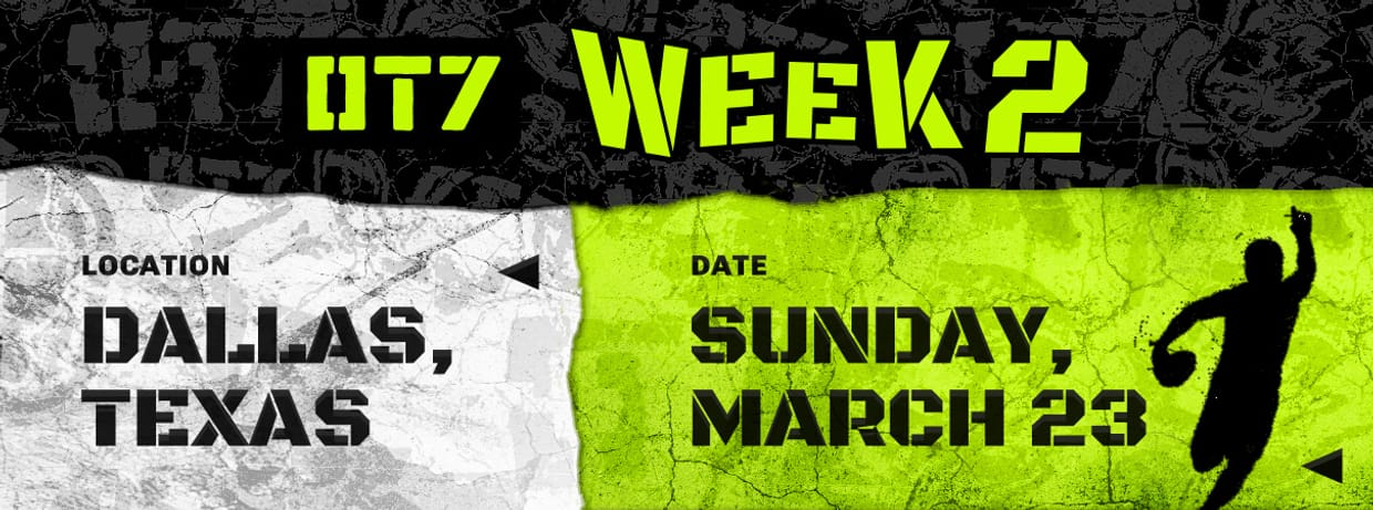 OT7 Dallas: Sun, March 23rd 10:30am - 6:30pm