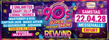 90s Super Show Erfurt 2028