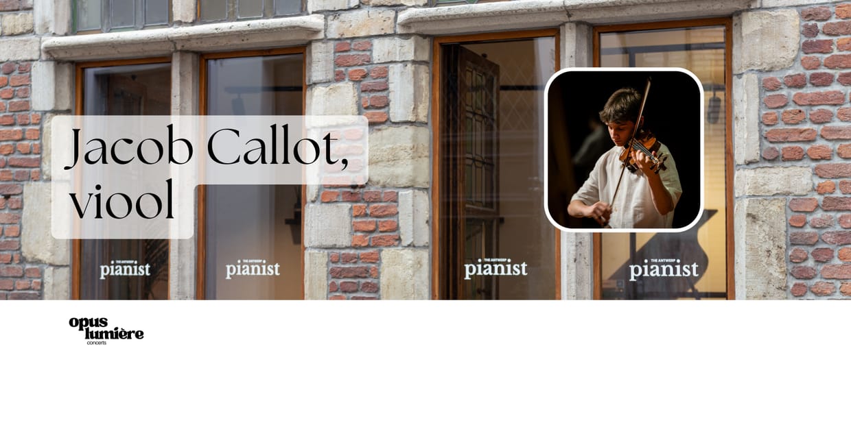 Concert : Jacob Callot, viool