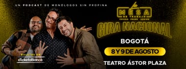 LA MESA DE TRABAJO EN VIVO (EN BOGOTA)