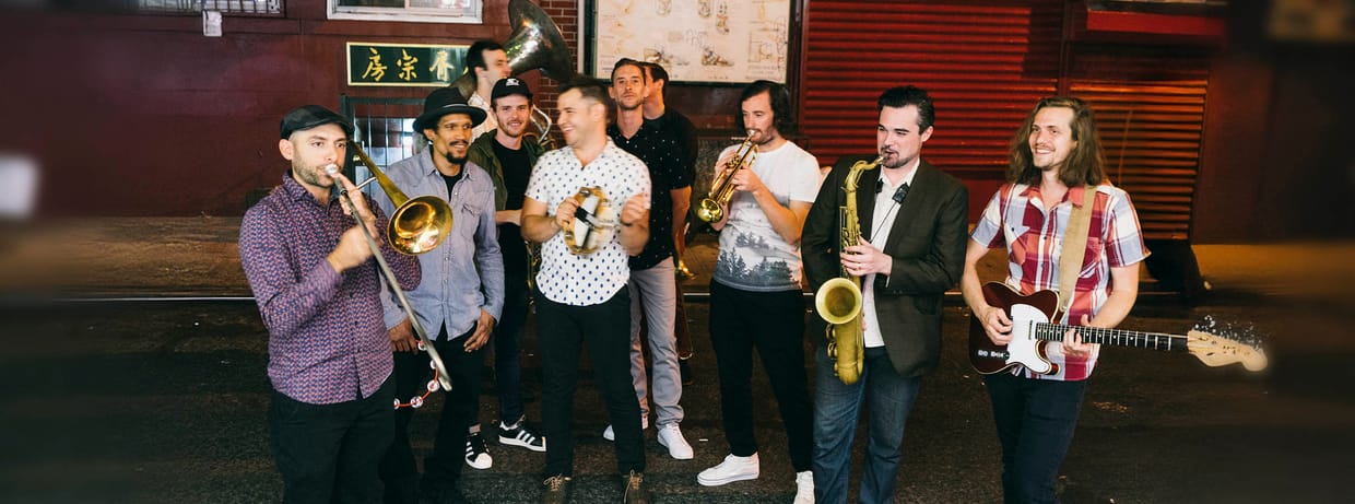 Eli “Paperboy” Reed + High & Mighty Brass Band