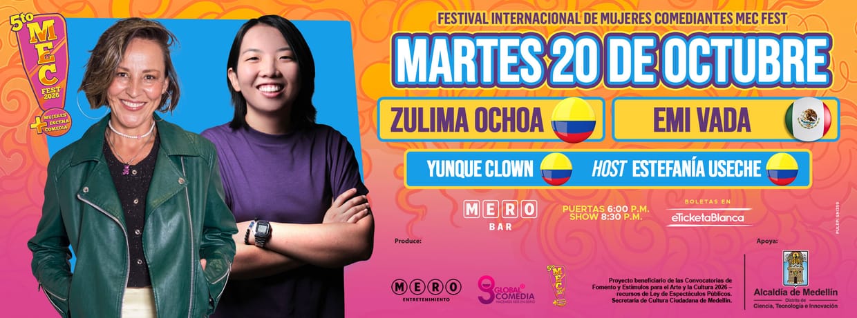 MEC FEST - FESTIVAL INTERNACIONAL DE MUJERES COMEDIANTES (EN MERO BAR)