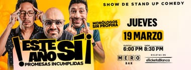 MONÓLOGOS SIN PROPINA: !ESTE AÑO SÍ...! - PROMESAS INCUMPLIDAS (EN MERO BAR)