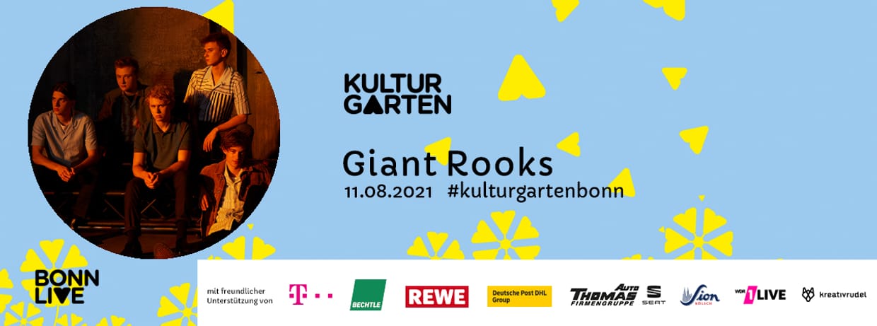 Giant Rooks | BonnLive Kulturgarten