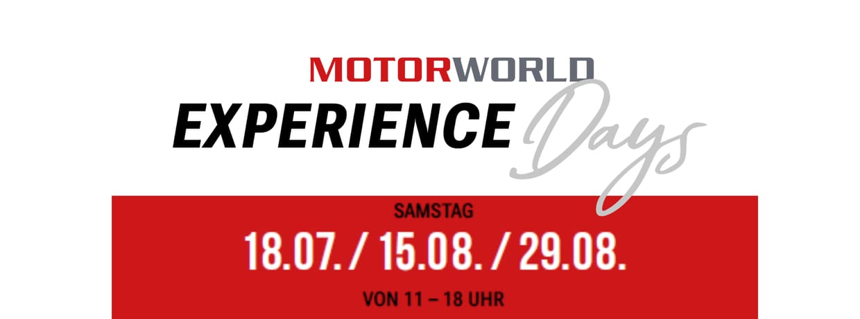 Motorworld Experience Days