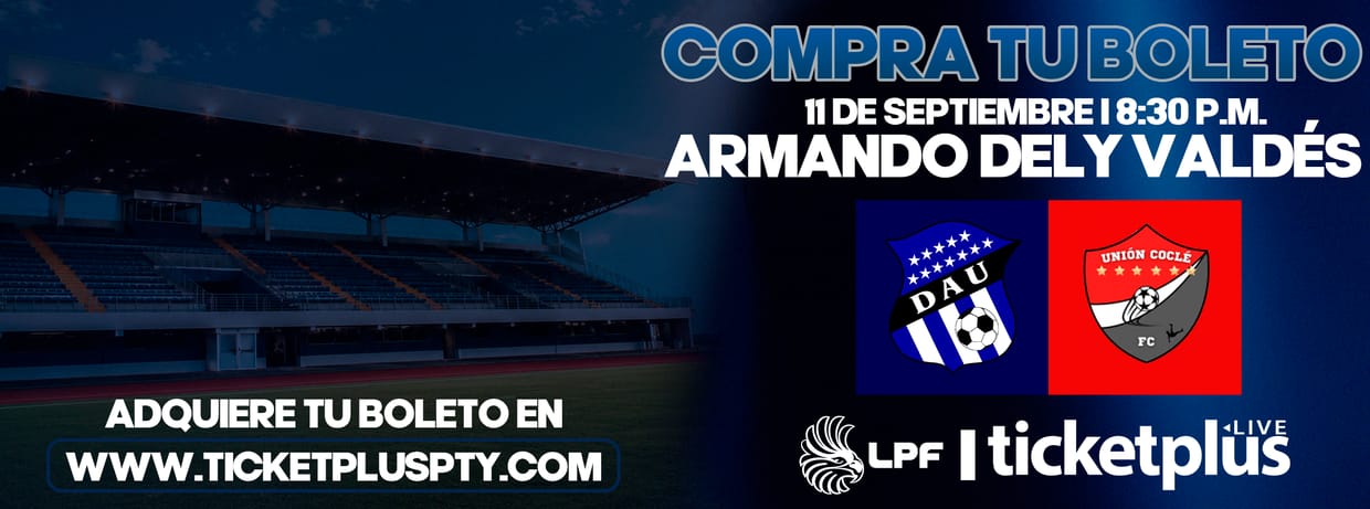 DEPORTIVO ÁRABE UNIDO (DAU) vs UNION COCLÉ