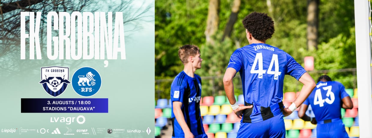 Tonybet Virslīga: FK Grobiņa - FK RFS