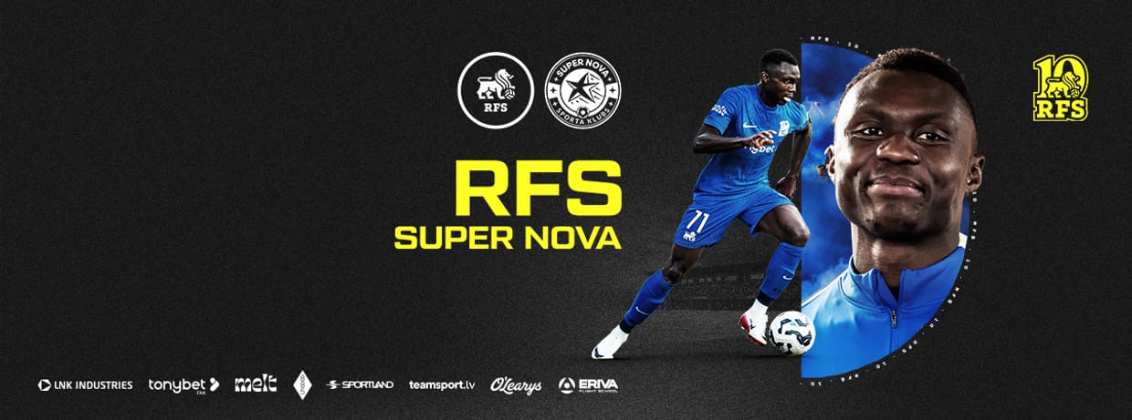 Tonybet Virslīga: RFS - SK Super Nova