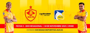 HINCHADA LOCAL SD AUCAS vs DELFÍN (HEXAGONAL FINAL)