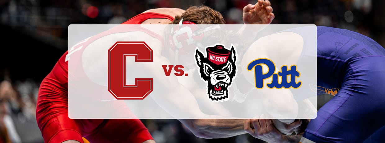 Wrestling vs. NC State & Pitt