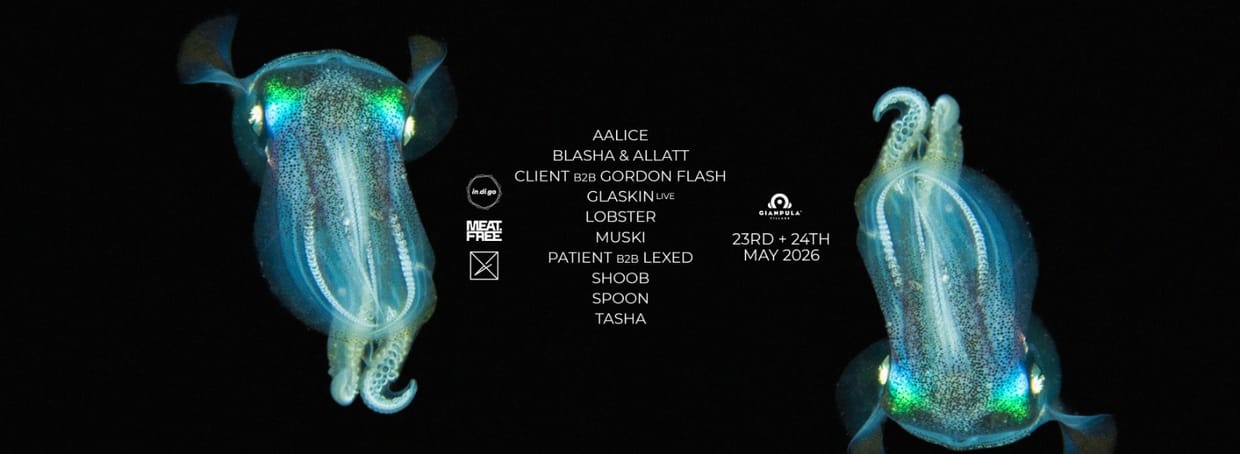 in.di.go x Meat Free x Vault Sessions // 23-24.05