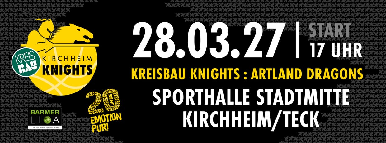 Kreisbau Knights vs. Artland Dragons