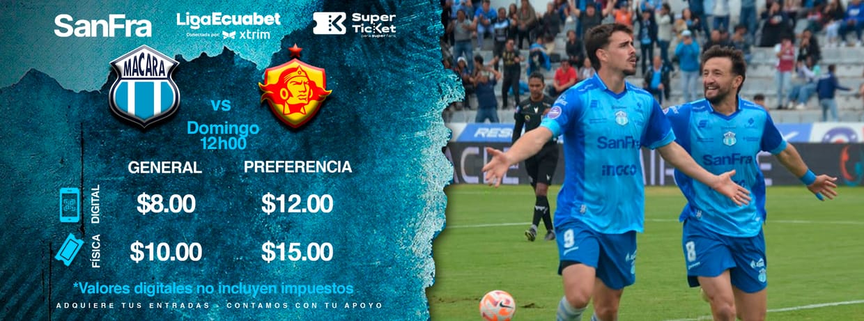 HINCHADA LOCAL CD MACARÁ VS SD AUCAS