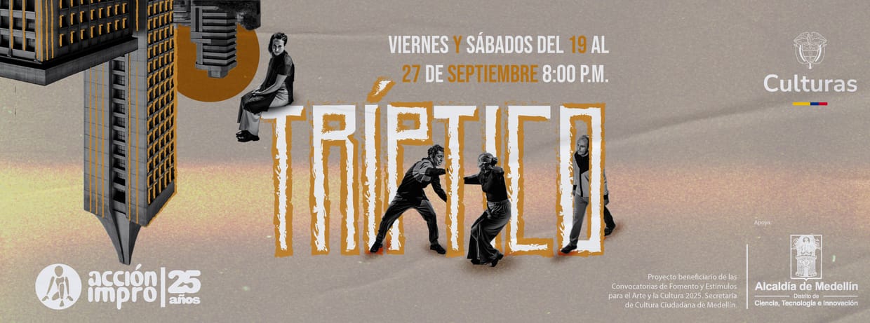 TRÍPTICO - Acción Impro 25 años