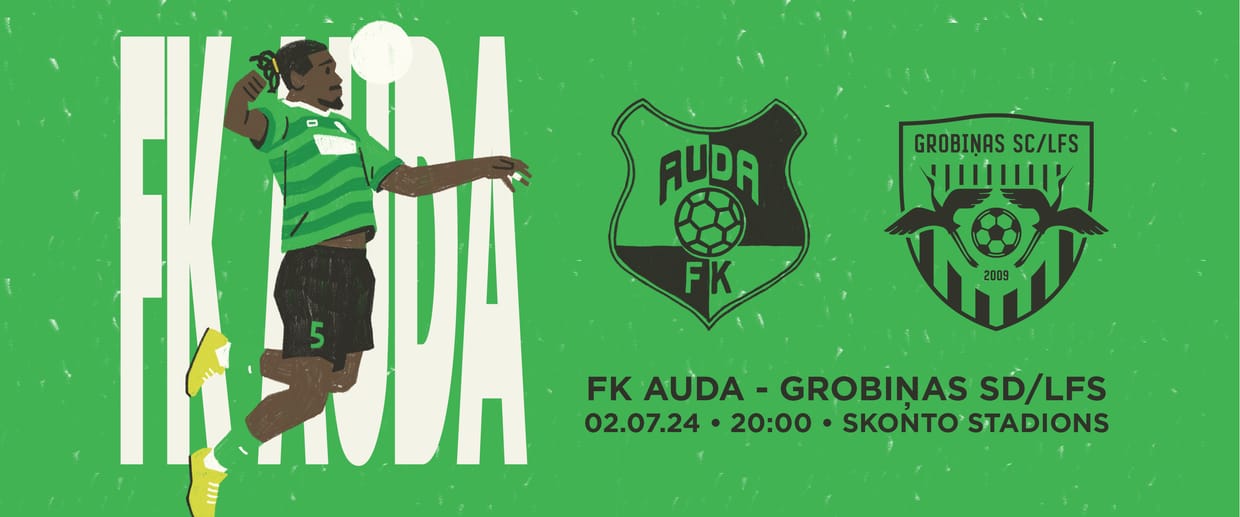 Tonybet Virslīga: FK AUDA – Grobiņas SC/LFS