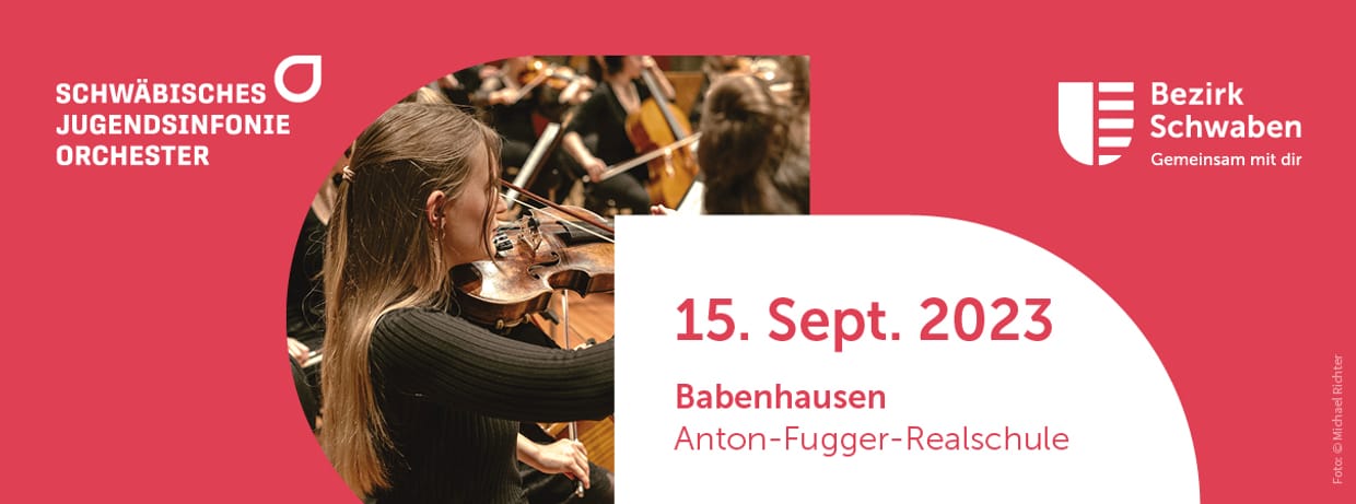 Die Herbstkonzerte 2023 des Schwäbischen Jugendsinfonieorchesters - Babenhausen