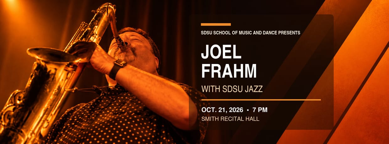 Joel Frahm with SDSU Jazz