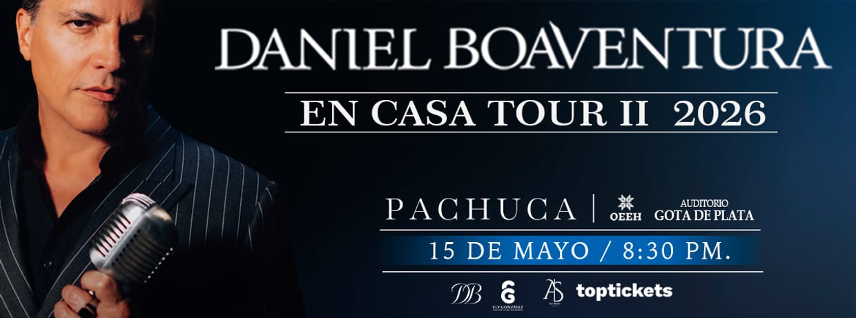 DANIEL BOAVENTURA EN PACHUCA 15/05/2026