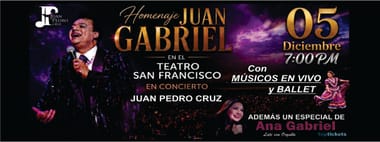 HOMENAJE A JUAN GABRIEL 05/12/2026