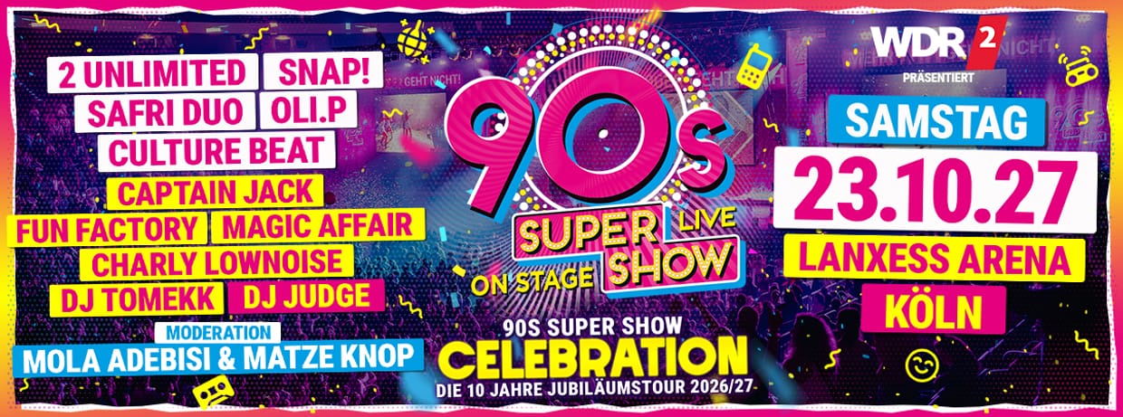 90s Super Show Köln 2027