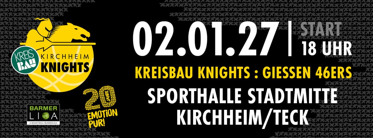 Kreisbau Knights vs. Giessen 46ers