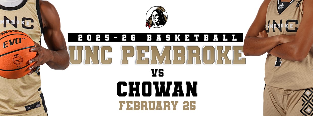 UNCP Braves Basketball Vs Chowan