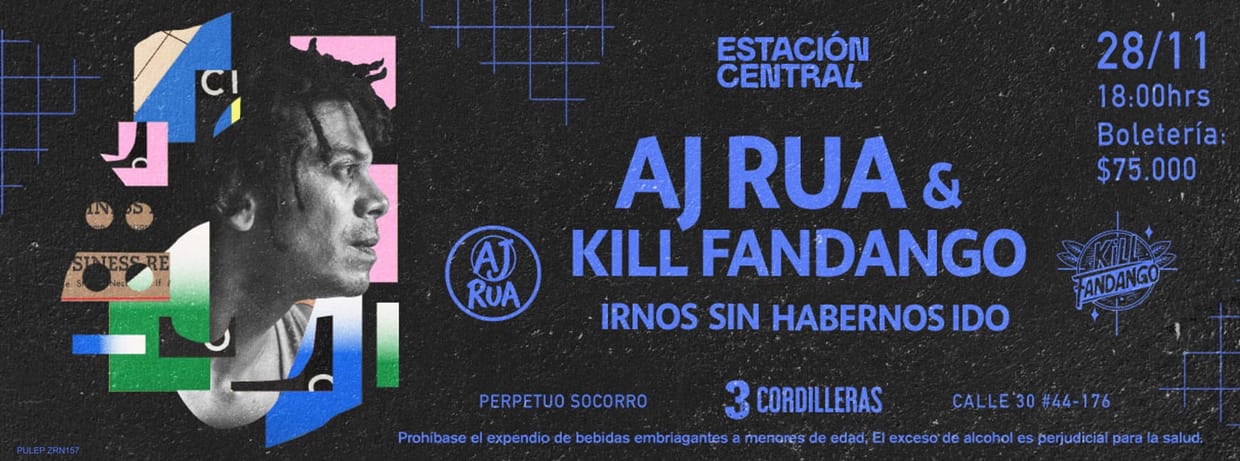 IRNOS SIN HABERNOS IDO - AJ RUA & KILL FANDANGO EN CONCIERTO