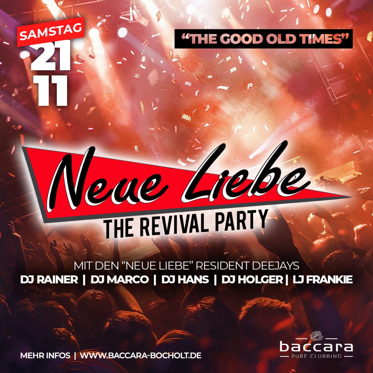 NEUE LIEBE - The Revival Party. - 21.11.2026