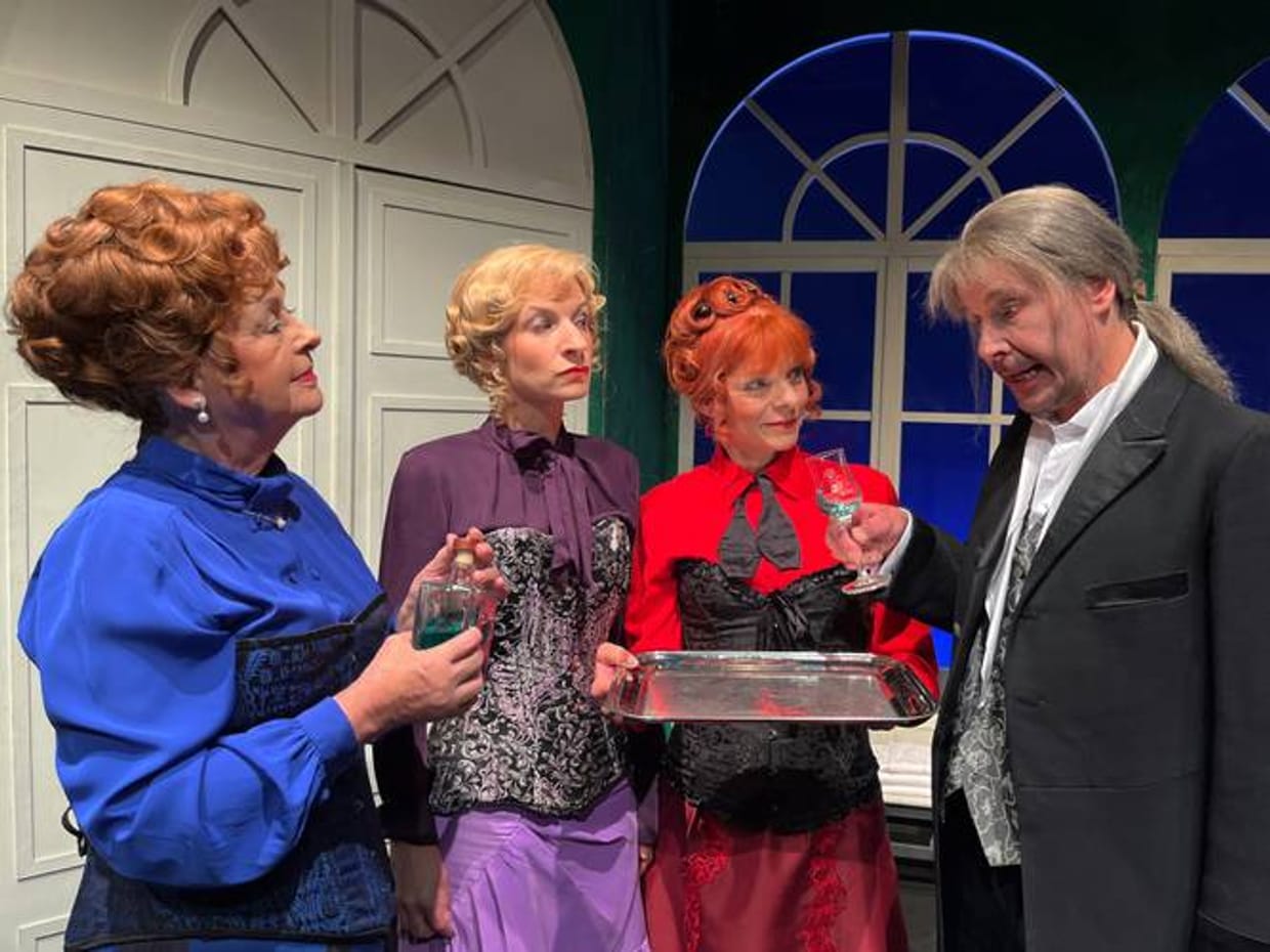 Theaterabend - Fisch zu viert