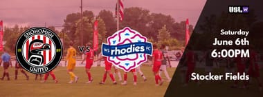 Snohomish United vs West Seattle Rhodies FC