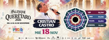 CRISTIAN CASTRO 18/11/2026