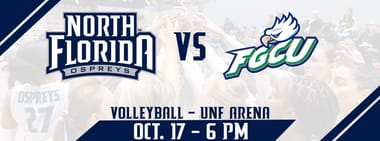 UNF Volleyball vs. Florida Gulf Coast Eagles