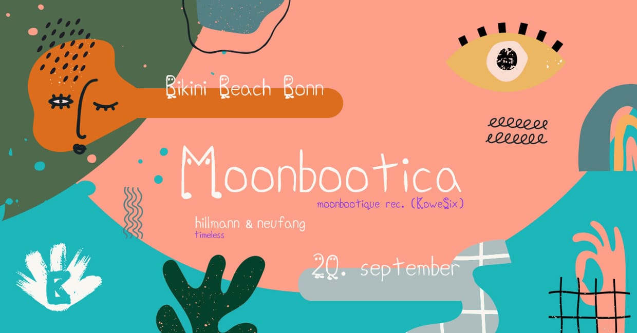 Moonbootica am Beach