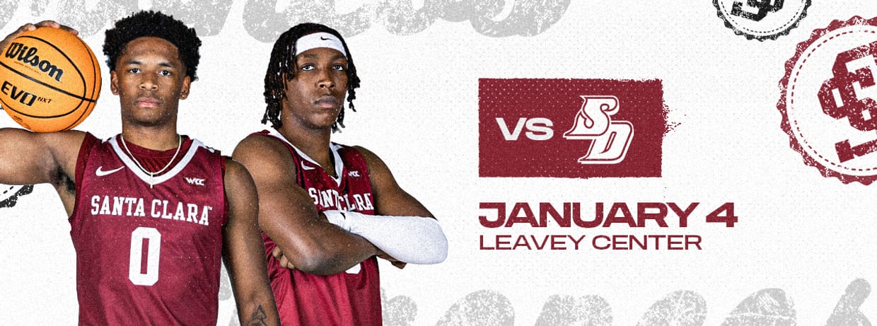 Santa Clara Men's Basketball vs San Diego