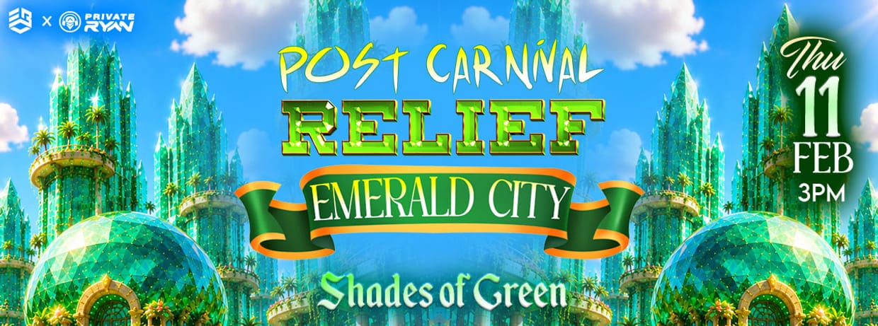Post Carnival Relief "Emerald City"