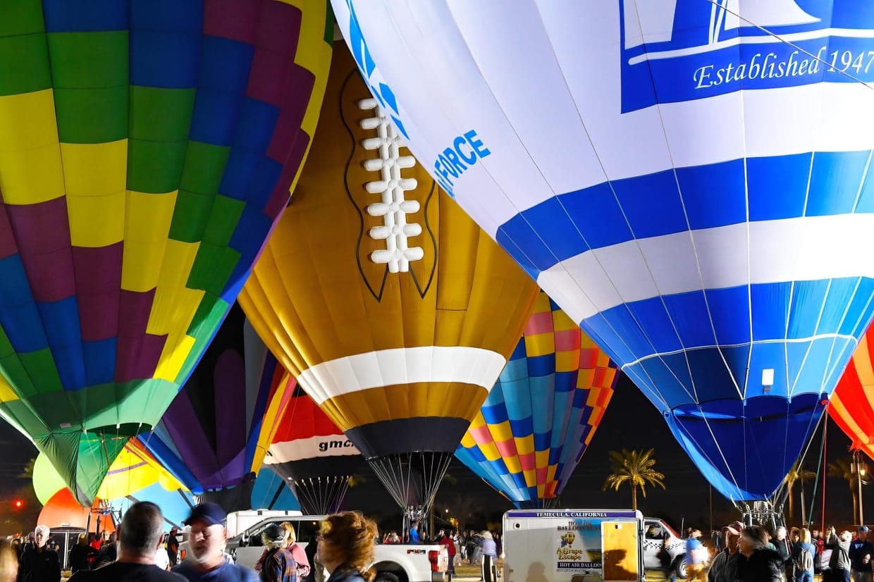 Hot Air Balloon Rides at Arizona Balloon Classic