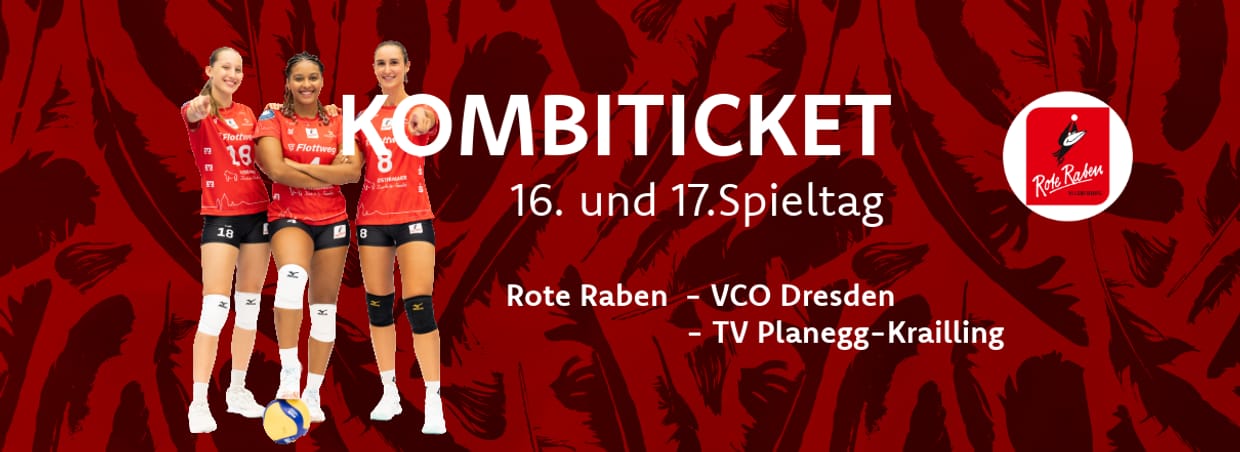Kombiticket - Doppelspielwochenende Rote Raben