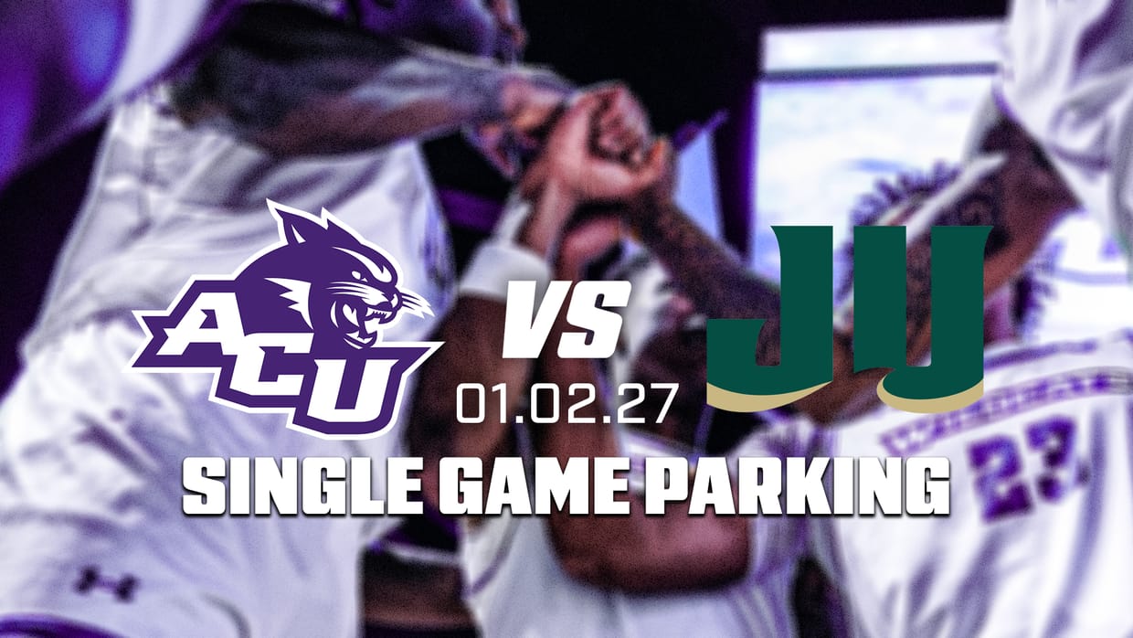 ACU MBB vs Jacksonville Single Game Parking