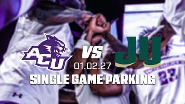 ACU MBB vs Jacksonville Single Game Parking