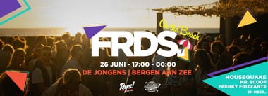FRDS. On The Beach | 26 juni 2026 | De Jongens Bergen Aan Zee