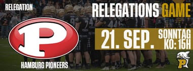 RELEGATION vs. Hamburg Pioneers