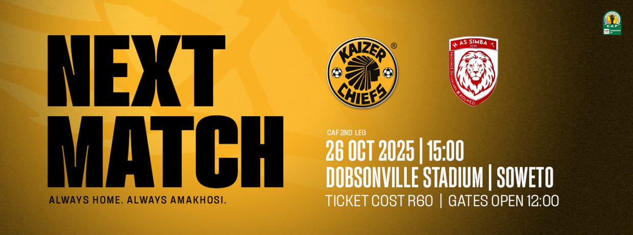 CAF: Kaizer Chiefs FC vs AS Simba FC (26-Oct-25)