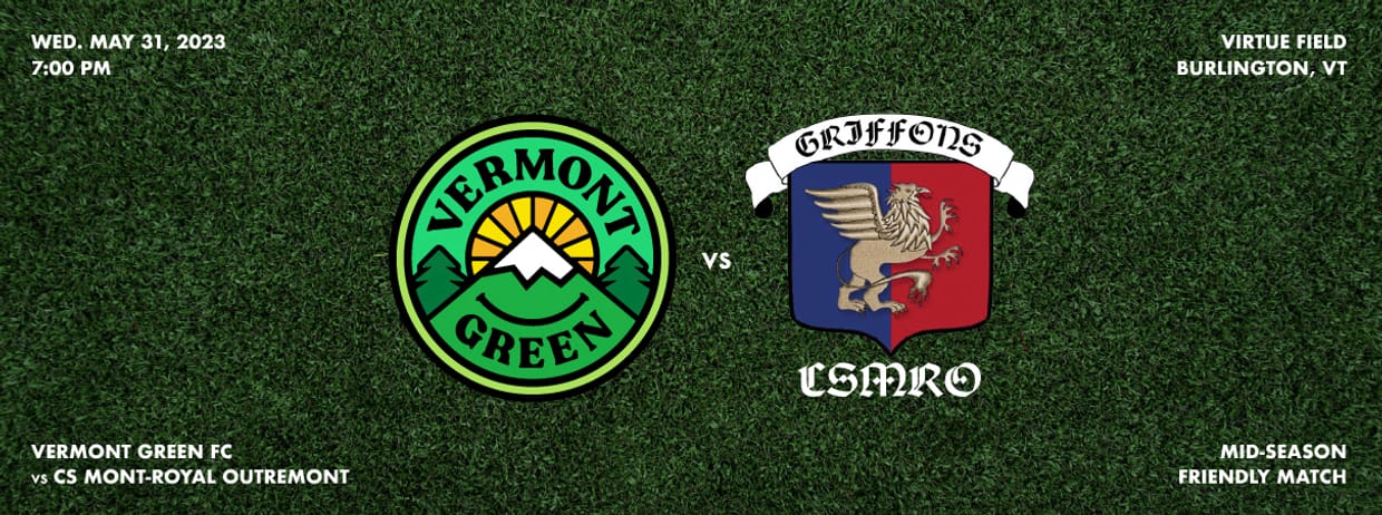 Vermont Green FC vs CS Mont-Royal Outremont