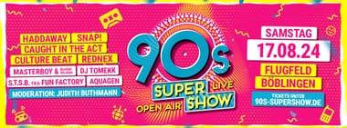 90s Super Show Böblingen - live & open air