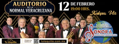 La Única Internacional Sonora Santanera en Xalapa