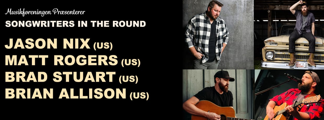 Songwriters In The Round – Nashville i Kødbyen
