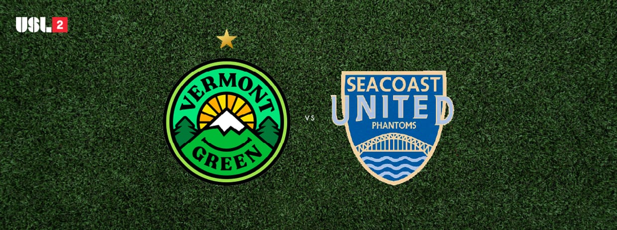 Vermont Green FC Men vs Seacoast United